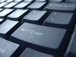 Keyboard closeup